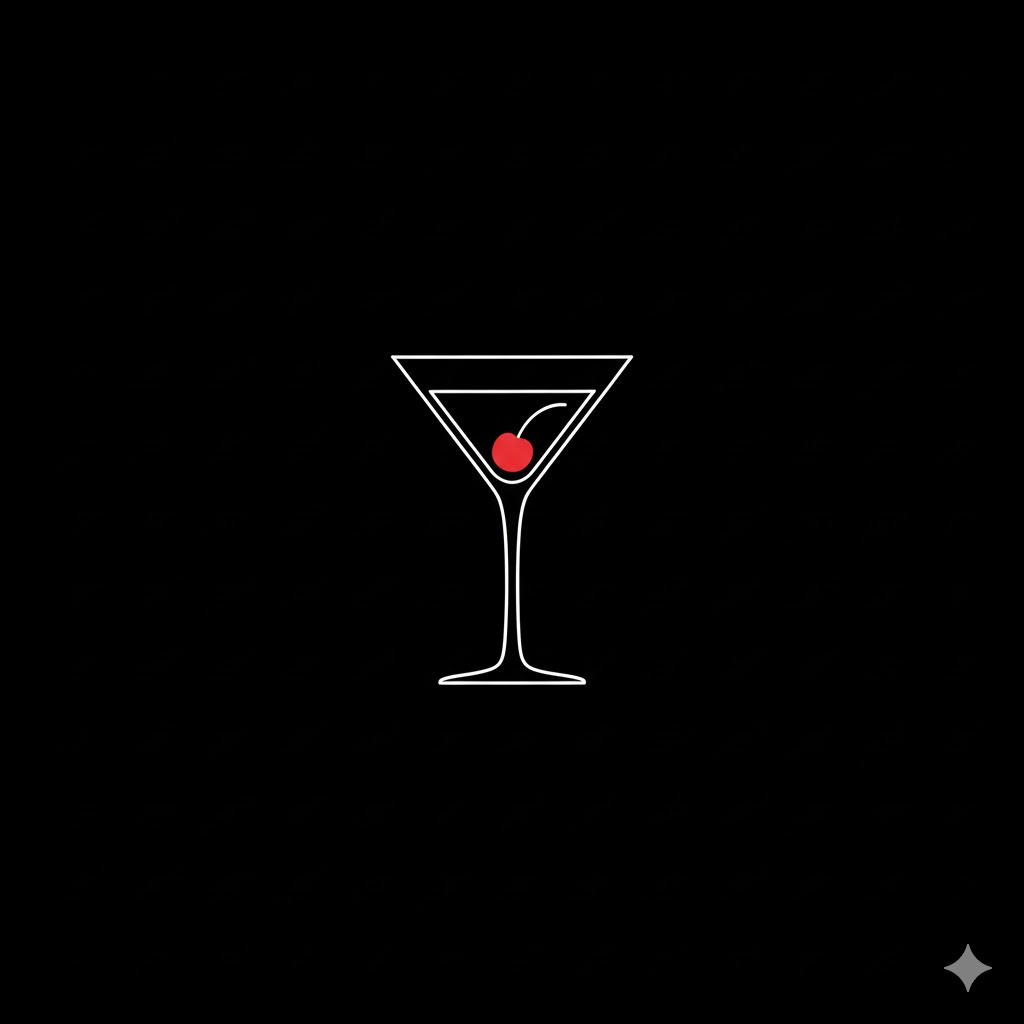 Naami signature cocktails on branded coasters